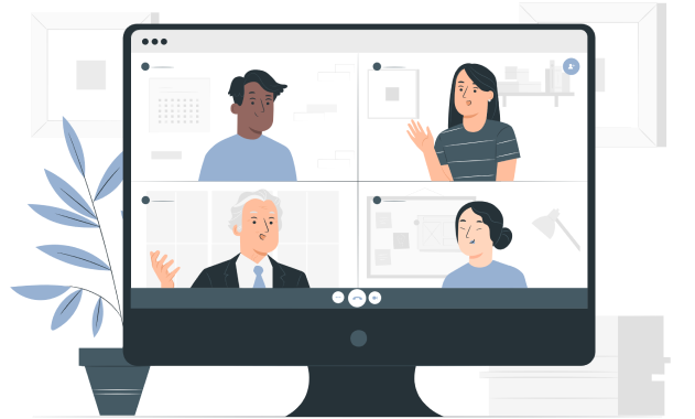 Contact illustration